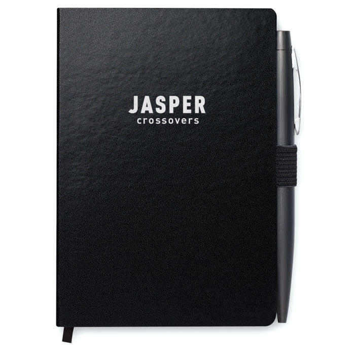 A6 Lined Notebook with Pen