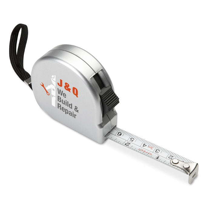 2M Measuring Tape in Silver Case