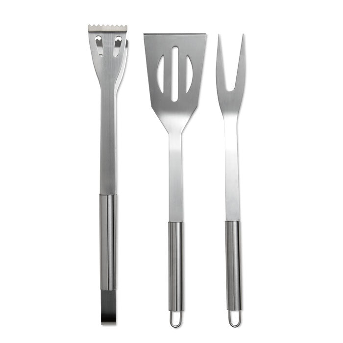 Stainless Steel Barbecue Tools Set in Pouch