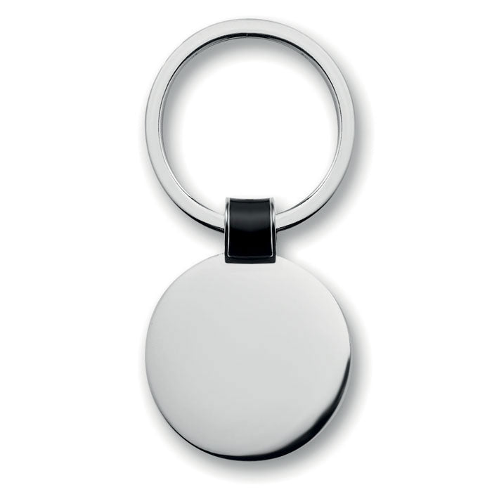 Round Metal Keyring