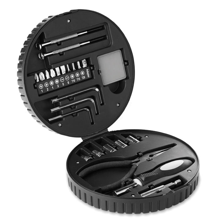25 Piece Tool Set in Tyre Shaped Box