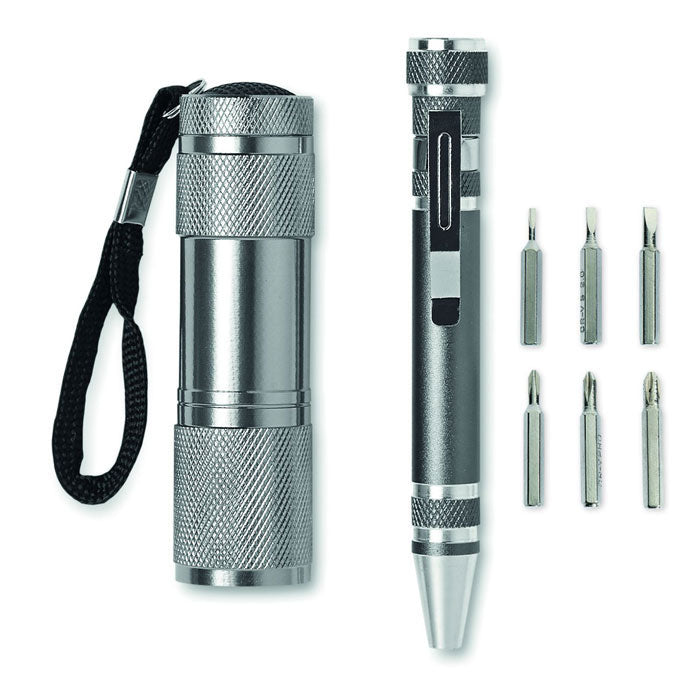 LED Torch and Multi Tool Pen Set