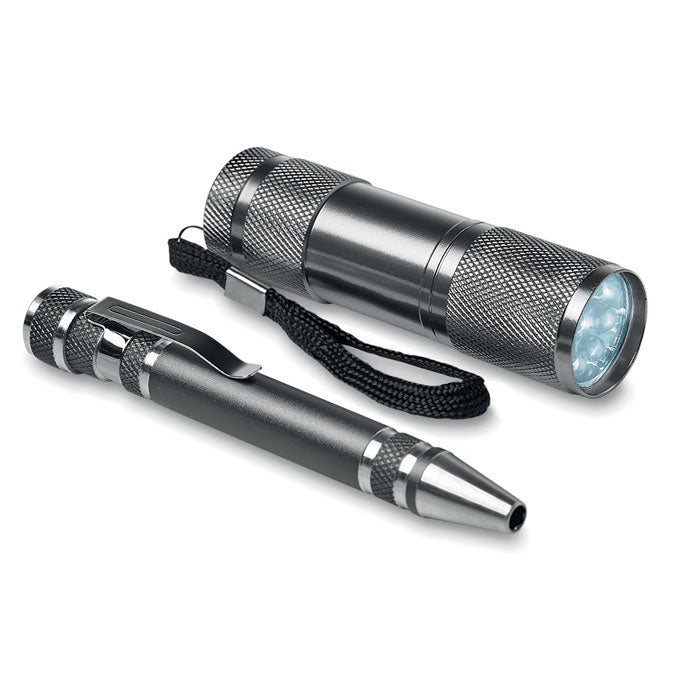 LED Torch and Multi Tool Pen Set