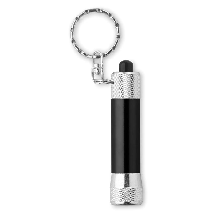 Aluminium LED Torch Keyring