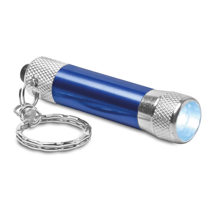 Aluminium LED Torch Keyring