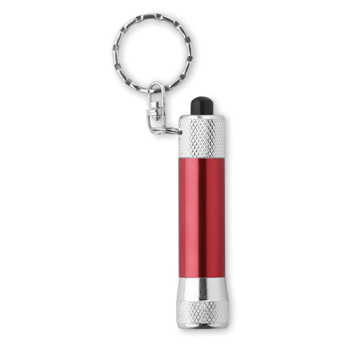 Aluminium LED Torch Keyring