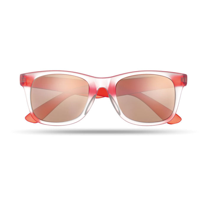 Sunglasses with Coloured Mirrored Lens