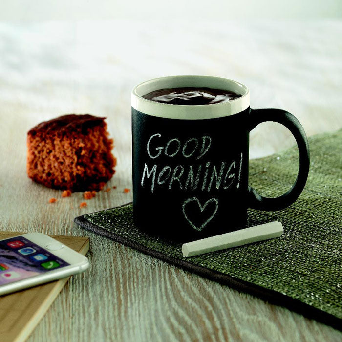 Stoneware Chalk Mug
