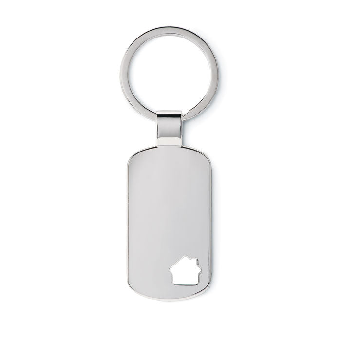 Keyring with House Detail