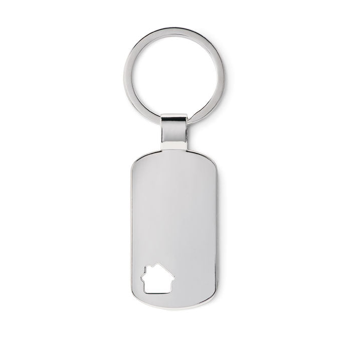 Keyring with House Detail