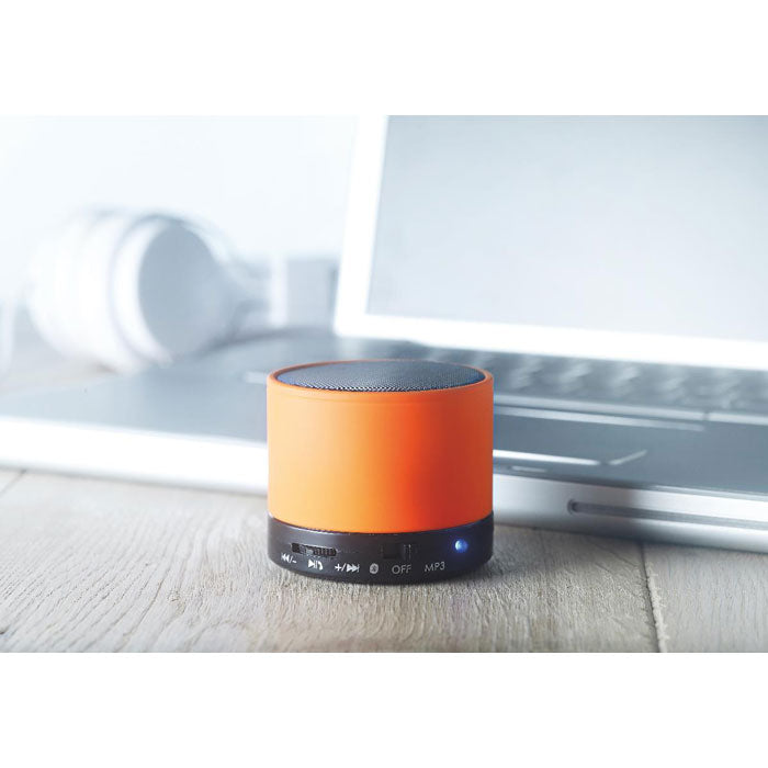 Round Rubber Wireless Speaker