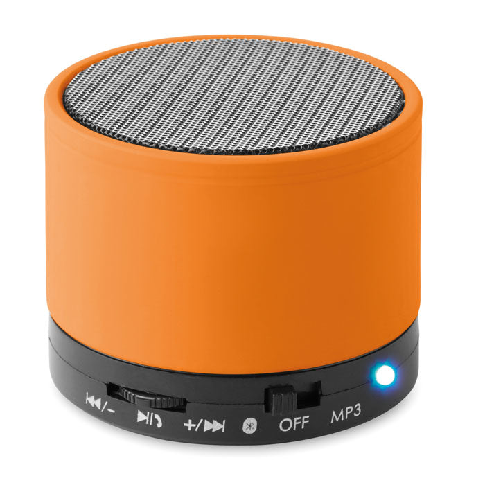 Round Rubber Wireless Speaker