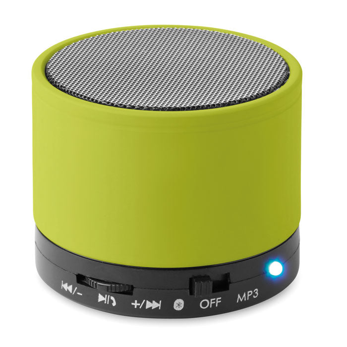 Round Rubber Wireless Speaker