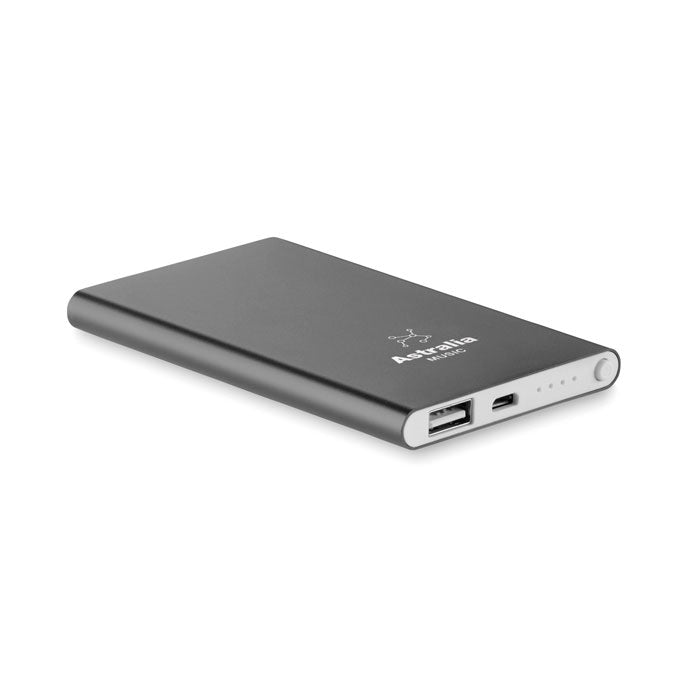 Flat Aluminium Powerbank