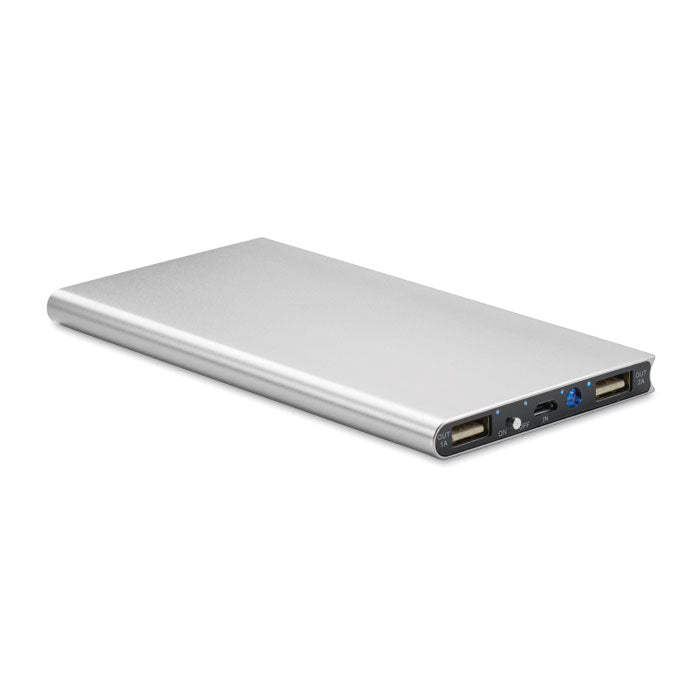 8000 mAh Aluminium Powerbank