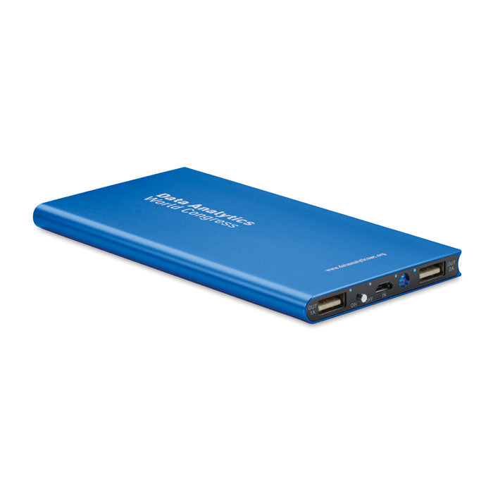 8000 mAh Aluminium Powerbank