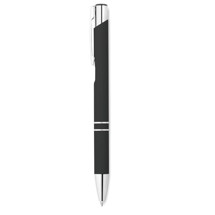 Push Button Ballpoint Pen with Rubber Finish