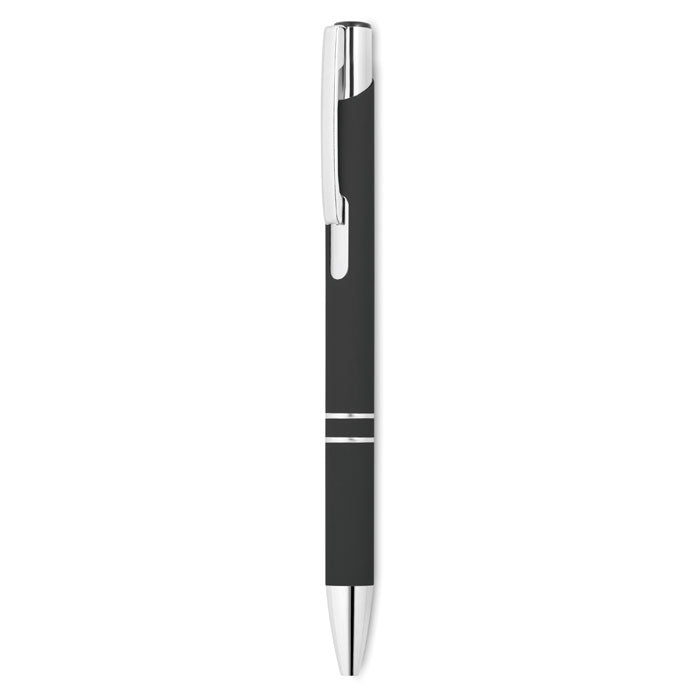 Push Button Ballpoint Pen with Rubber Finish
