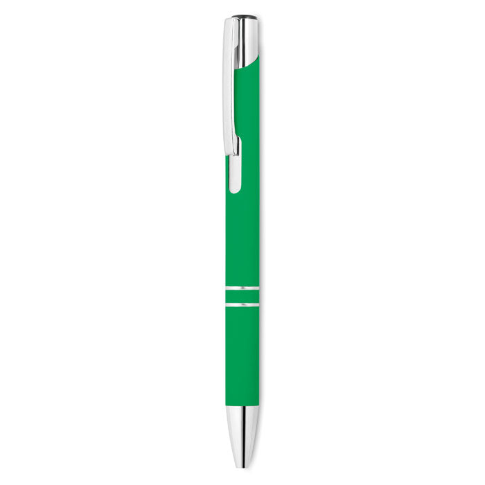 Push Button Ballpoint Pen with Rubber Finish