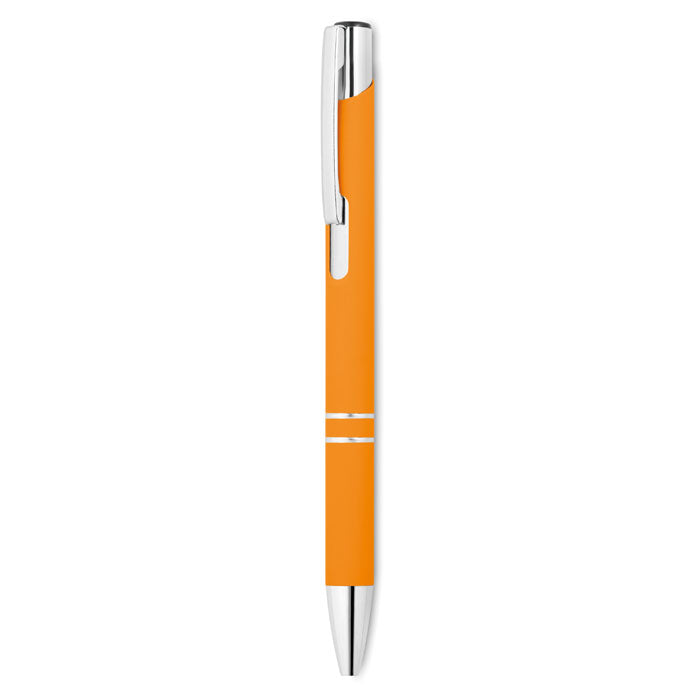 Push Button Ballpoint Pen with Rubber Finish