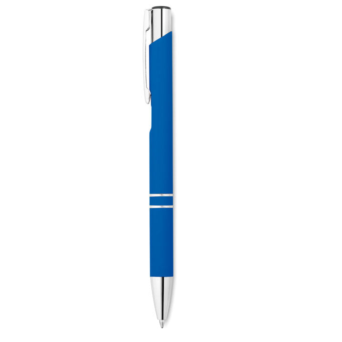 Push Button Ballpoint Pen with Rubber Finish