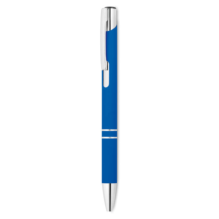 Push Button Ballpoint Pen with Rubber Finish