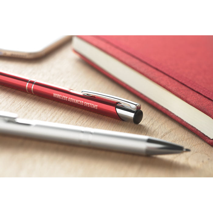 Push Button Aluminium Pen