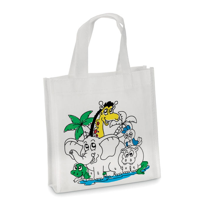 Mini Shopping Bag with Markers