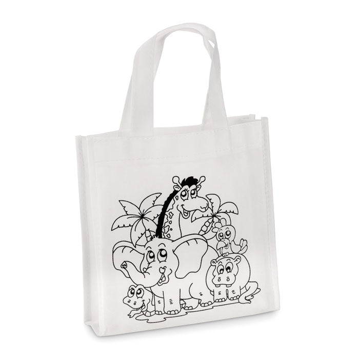 Mini Shopping Bag with Markers