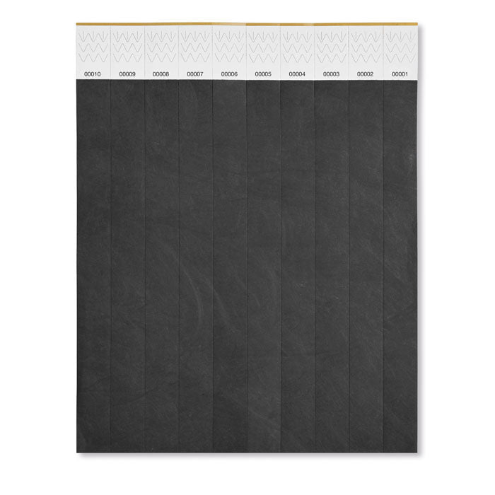 Sheet of 10 Wristbands