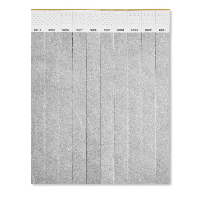 Sheet of 10 Wristbands