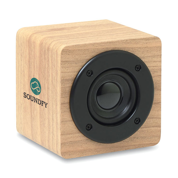 Wireless Rechargeable Wooden Speaker