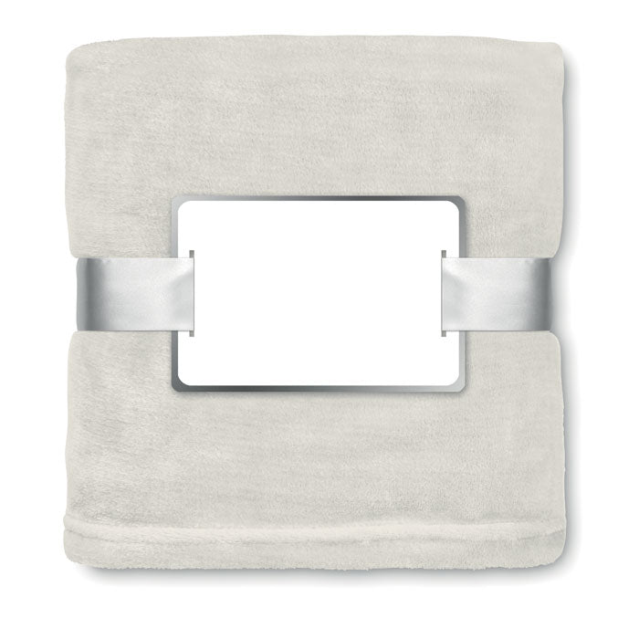 Fleece Blanket Wrapped in Ribbon