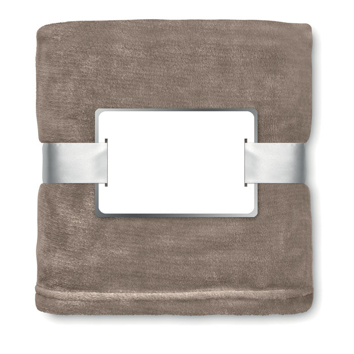 Fleece Blanket Wrapped in Ribbon