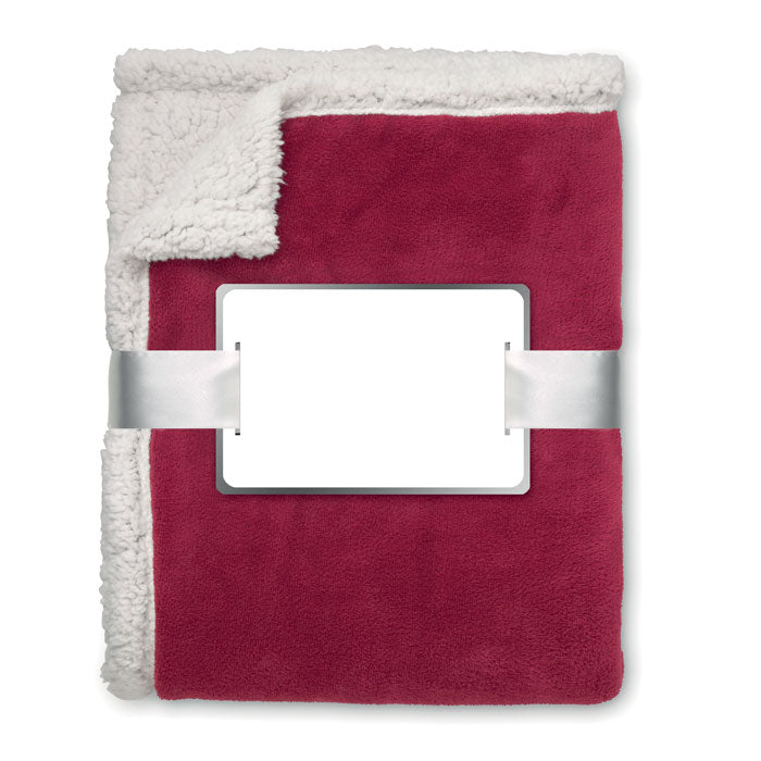 Coral Fleece Blanket with Sherpa Lining