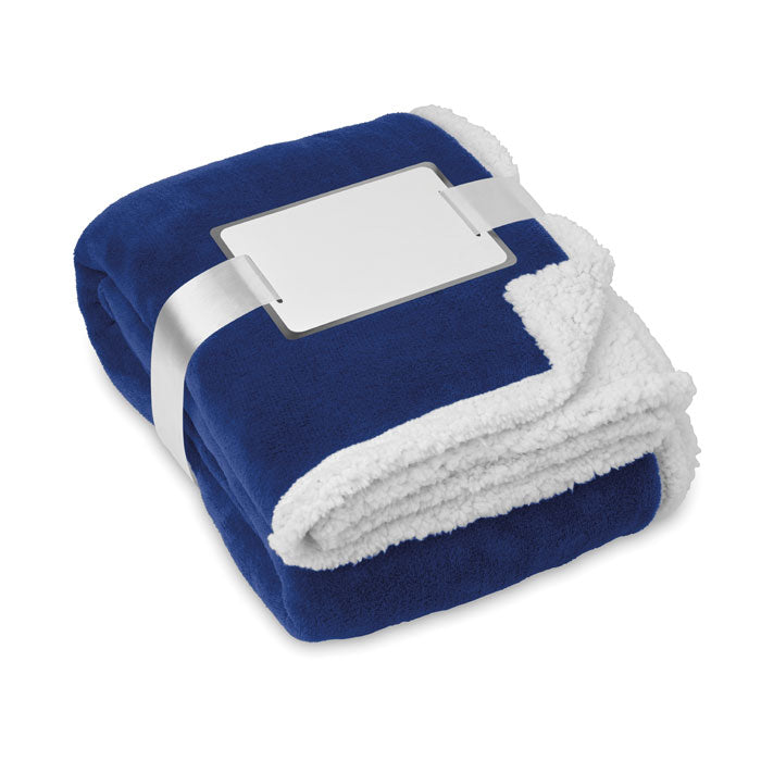 Coral Fleece Blanket with Sherpa Lining