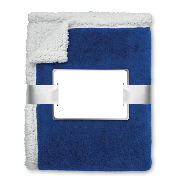 Coral Fleece Blanket with Sherpa Lining