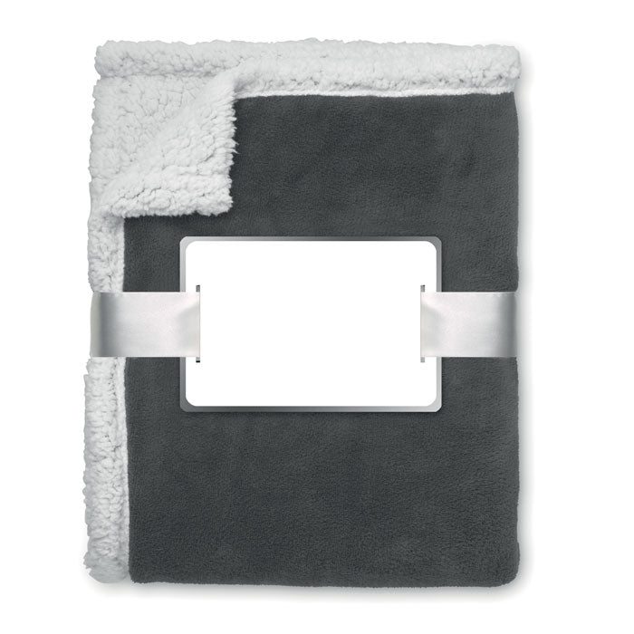 Coral Fleece Blanket with Sherpa Lining