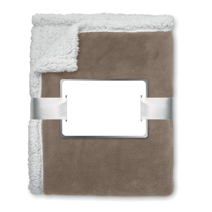 Coral Fleece Blanket with Sherpa Lining