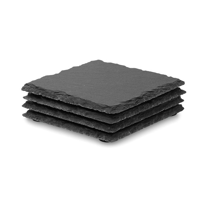 Slate Coaster Set