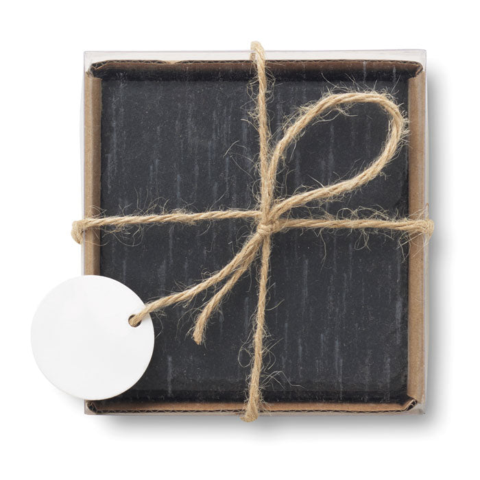 Slate Coaster Set