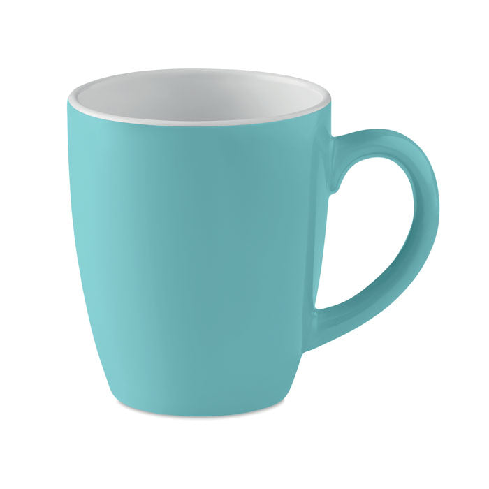 Two Tone Matte Black Ceramic Mug