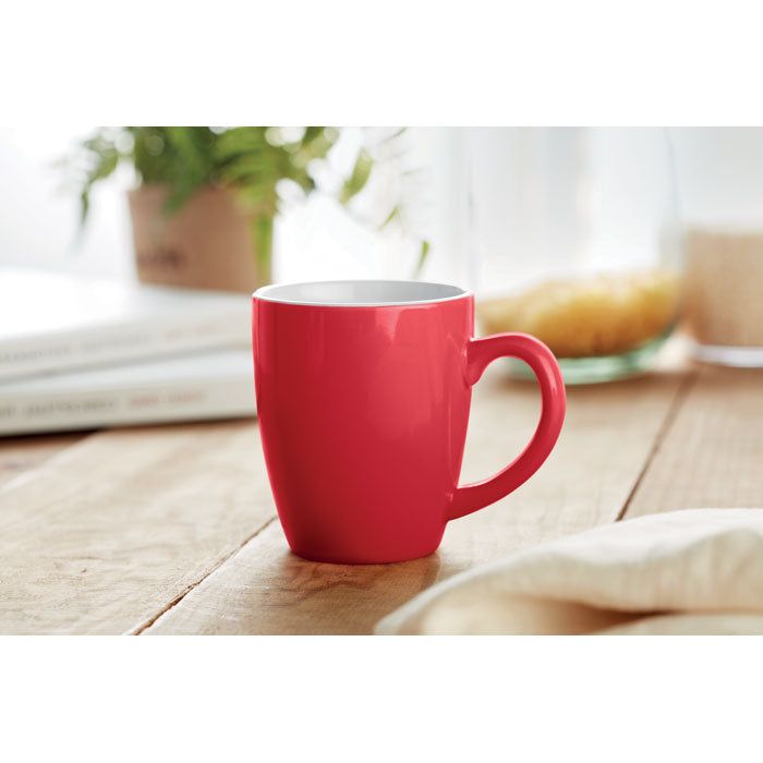 Two Tone Matte Black Ceramic Mug