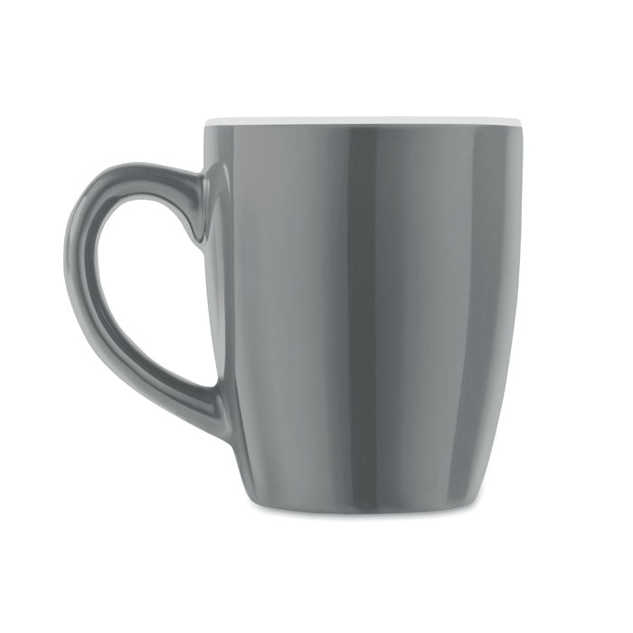 Two Tone Matte Black Ceramic Mug