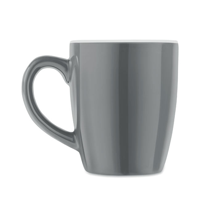Two Tone Matte Black Ceramic Mug