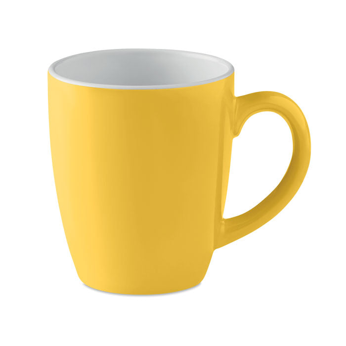 Two Tone Matte Black Ceramic Mug