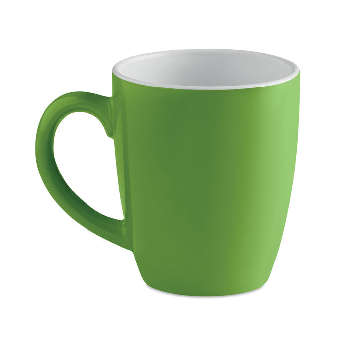 Two Tone Matte Black Ceramic Mug