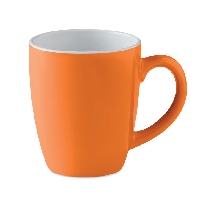 Two Tone Matte Black Ceramic Mug
