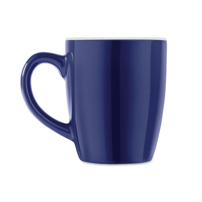 Two Tone Matte Black Ceramic Mug