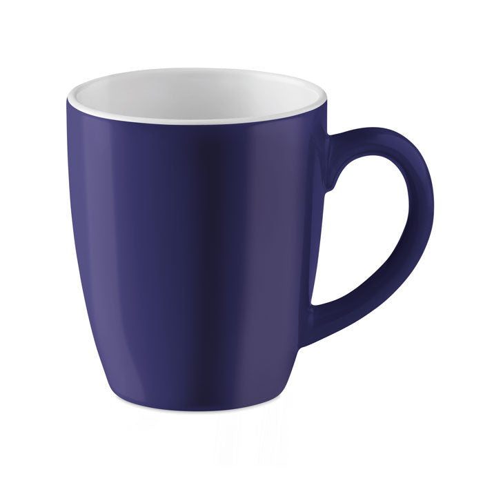 Two Tone Matte Black Ceramic Mug